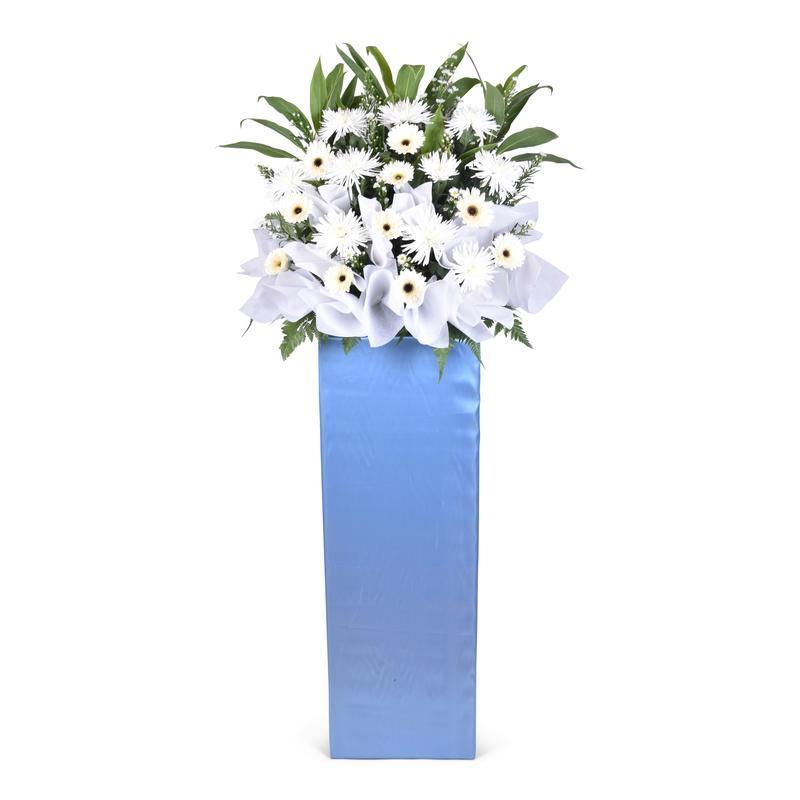 flower_stand_condolence Cool Blue